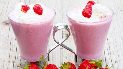 Çilekli Milkshake Tarifi ve Malzemeleri
